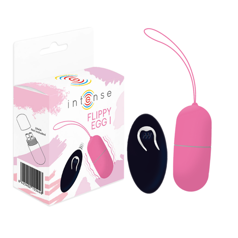 Flippy I wireless remote control vibrating egg intense sex toy vaginal pink bullet