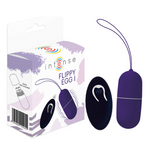 Flippy I wireless remote control vibrating egg intense vaginal sex toys purple bullet