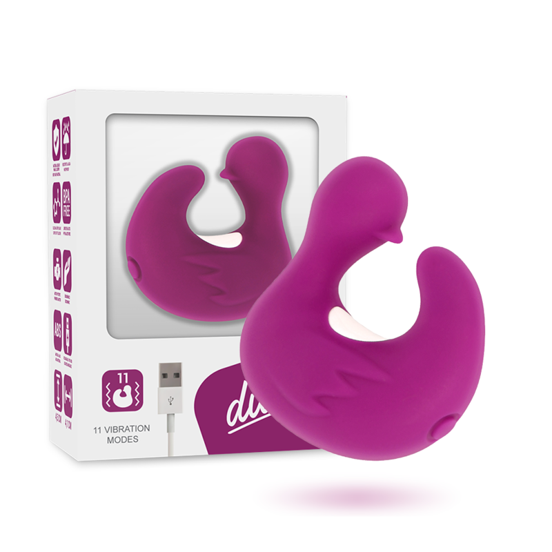 Ducky coverme rechargeable silicone stimulator thimble vibration sensation 16g