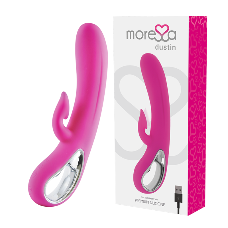 Moressa Dustin vibratore premium stimolazione del punto G dildo giocattolo sessuale per adulti in silicone ricaricabile