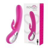 Moressa dustin premium vibrator g-spot stimulation dildo adult sex toy silicone refillable