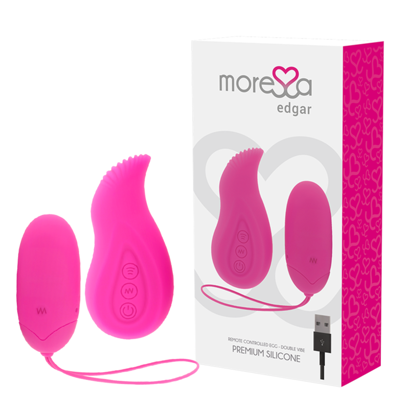 Vibratore per uova per giocattoli sessuali per donna, telecomando in silicone premium Moressa Edgar