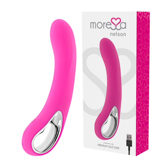 Moressa Nelson Multispeed Premium Sexspielzeug Silikon nachfüllbar Sex wasserdicht