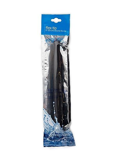 Perfect fit flex tip ergoflo flex shower nozzle 20cm silicone sex toy cleaner
