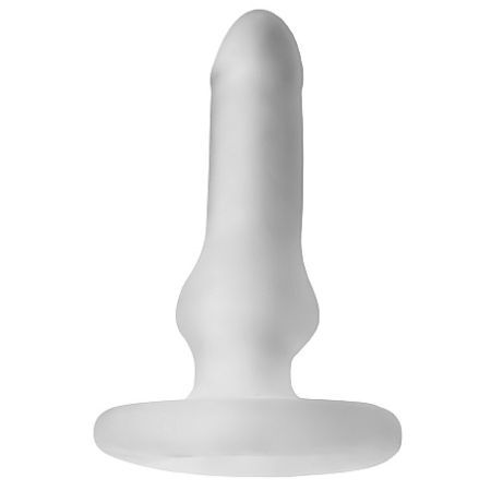 Women dildo perfect fit anal hump gear XL sex toy massager plug transparent