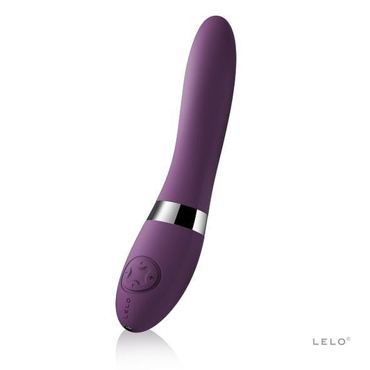 Paarvibrator Sexspielzeug G-Punkt-Dildo weibliches Stabmassagegerät Lelo Elise 2 Pflaume