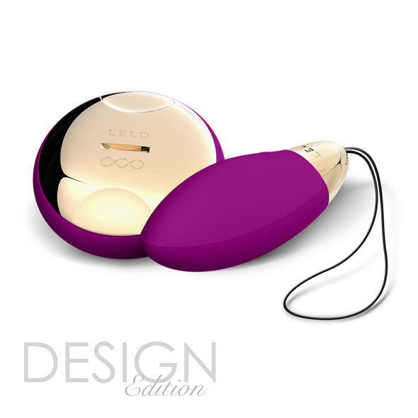 Lelo Insignia Design Edition Lyla 2 Fernbedienung Ei-Massagegerät Deep Rose Sexspielzeug vibrierend