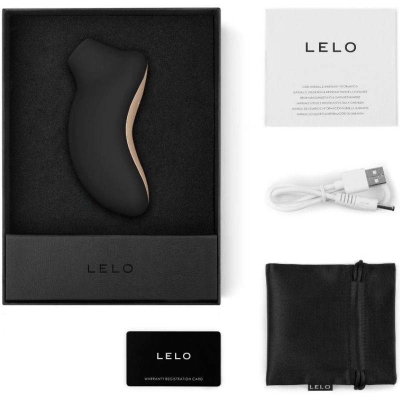 Sex toy lelo sona cruise nero stimolazione del clitoride onda vibratore massaggiatore da donna