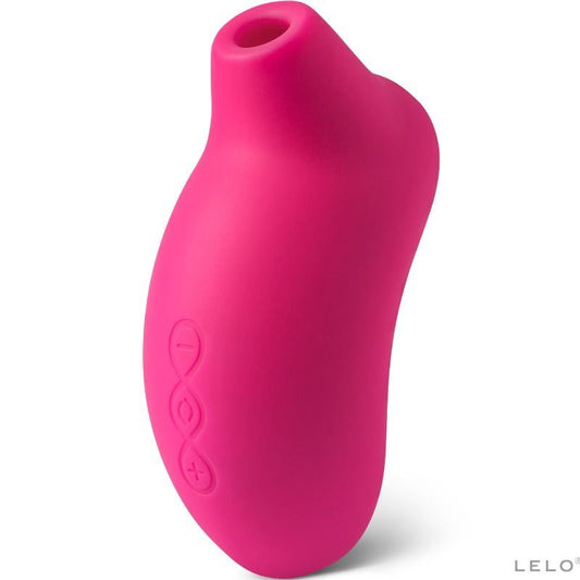 Stimolatore clitorideo Lelo sona color ciliegia sex toy massaggio con onde soniche