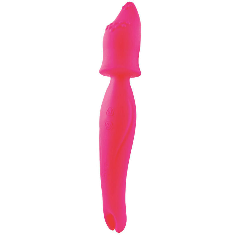 Treasure illinois wand duo silicone pink woman sex toy clitoral stimulation