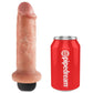 Realistic Dildo squirting 17.8cm king cock natural