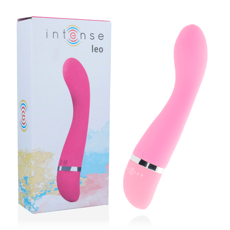 Giocattoli sessuali con vibratore clitorideo di lusso in silicone rosa leo intenso per donne, giocattolo per adulti con dildo