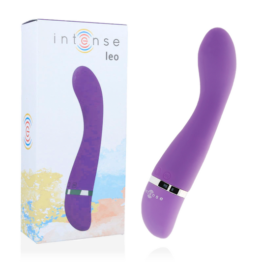 Intense leo vibrator purple silicone luxe flexible sex toy massager dildo women g-spot