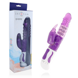 Sex toys intense guppy purple rotating vibrator woman dildos clitoral stimulation