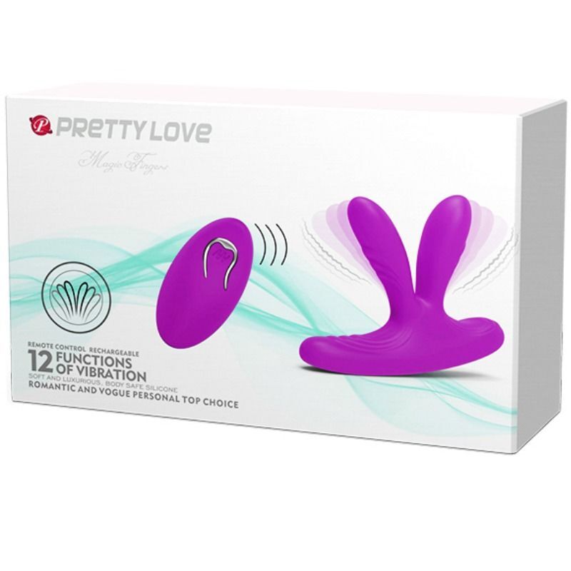 Hochwertiger Pretty Love Magic Fingerstimulator Frauendildo-Vibrator-Masturbator