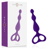 Intense danti anal purple sex toy stimulator silicone anal plug