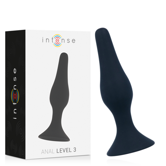Intense level 3 anal dildo plug silicone beads prostate massager sex toys couple