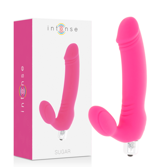 Giocattolo sessuale per clitoride flessibile e stimolante in silicone rosa a sette velocità con zucchero intenso