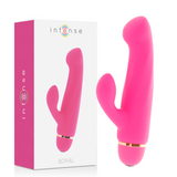 Intense boral 20 speeds silicone pink dildo sex toy women g-spot stimulator vibrator