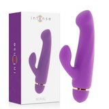 Intense boral 20 speeds silicone purple dildo stimulator sex toy women g-spot vibrator