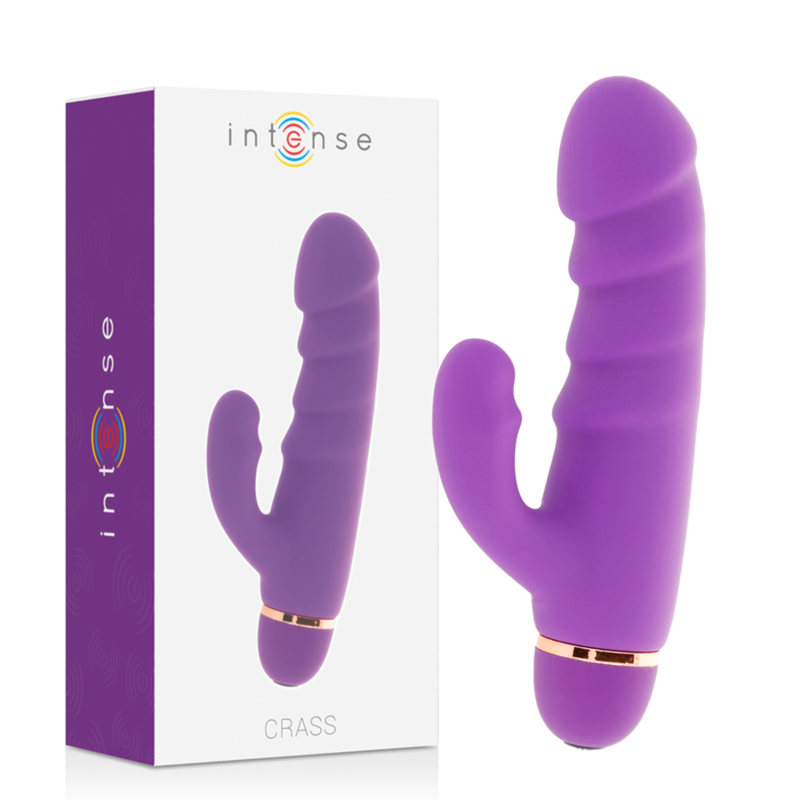 Intense crass 20 speeds silicone purple flexible vibration dildo g-spot stimulator clitoris