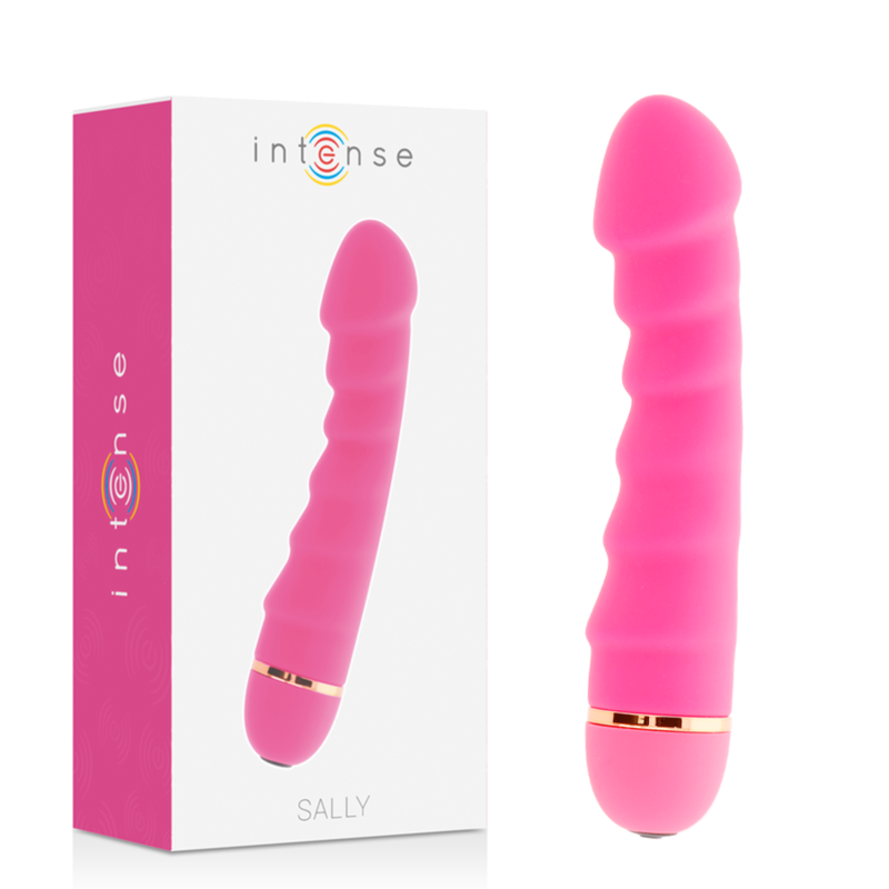 Intense Sally 20 Geschwindigkeiten Silikon rosa Sexspielzeug Dildo Vibrator Stimulator G-Punkt