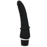 Seven creations classic silicone black realistic penis 21cm