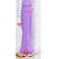Sevencreations classic silicone vibrator realistic penis purple 24cm