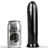 All black large anal plug big dildo sex toy butt expert couple female 19cm