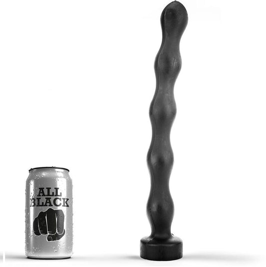 All black anal plug ball big dildo sex toy butt expert couple female 32cm