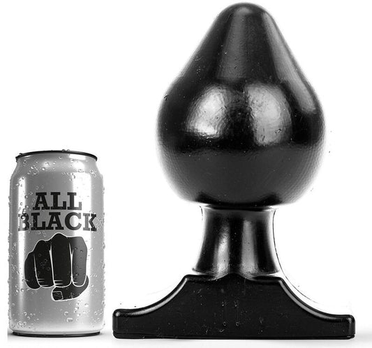 All black butt plug huge anal plug 19cm g-spot stimulator sex toys women men