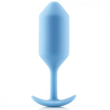 Women dildo butt anal toys b-vie snug plug 3 toy massager plug sex sky blue