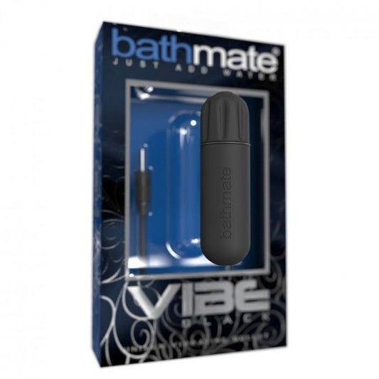 Bathmate vibe black os unisex vibrating bullet sex toy clitoris stimulation