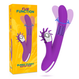 Fun function bunny funny rotation 2.0 clit-massager-vibe-couple-women-sex-toys