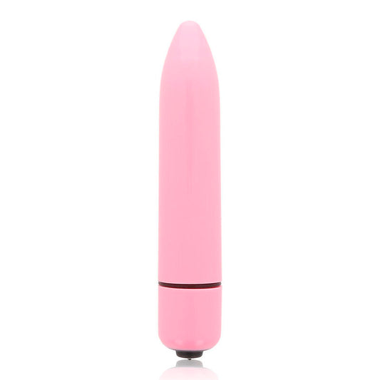 Vibratore sottile lucido proiettile g-spot vagina giocattolo adulto del sesso dildo donna massaggio rosa