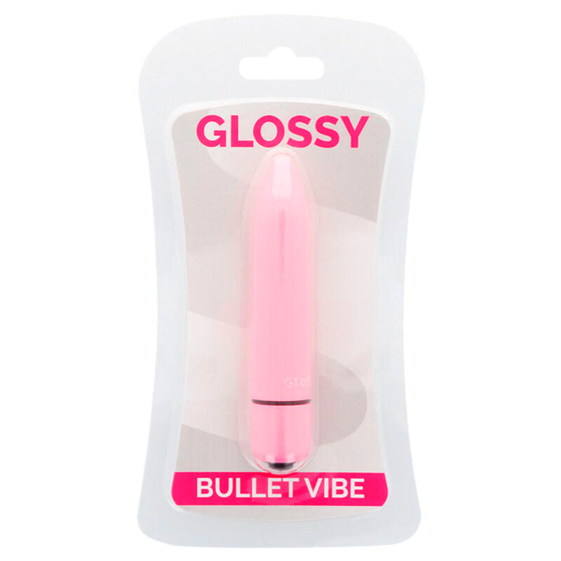 Glossy thin vibrator bullet g-spot vagina adult sex toy dildo woman massage pink