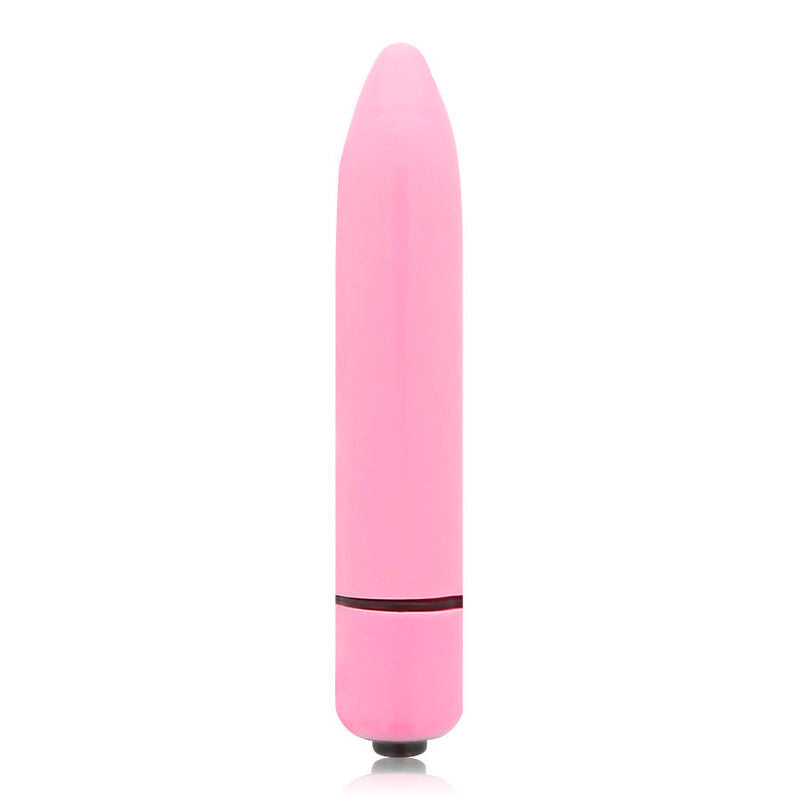 Vibratore da donna con vibratore per proiettili giocattolo sessuale rosa intenso dall'atmosfera lucida e sottile