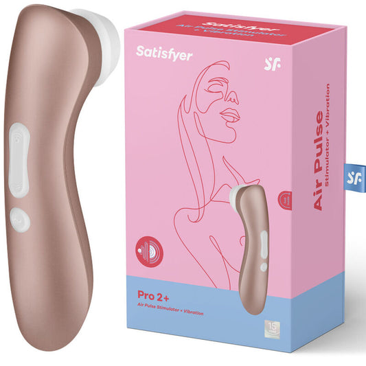 Satisfyer Pro 2+ Air Pulse Stimulator Vibrator Klitoris 2020 Edition Sexspielzeug Frau