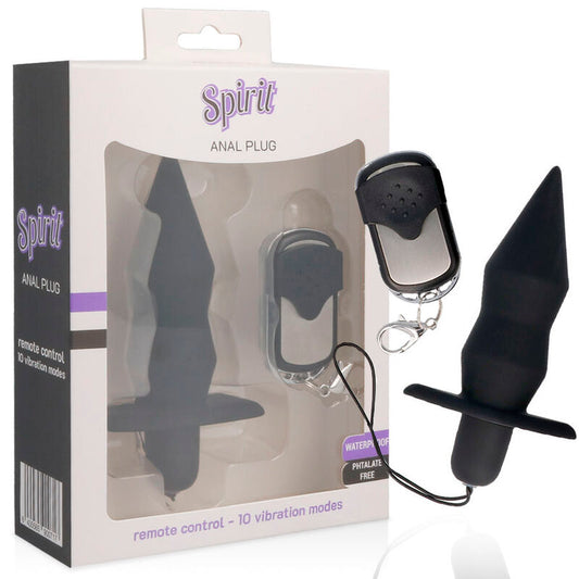 Vibrators spirit anal plug remote control black butt anus sex toys for couple