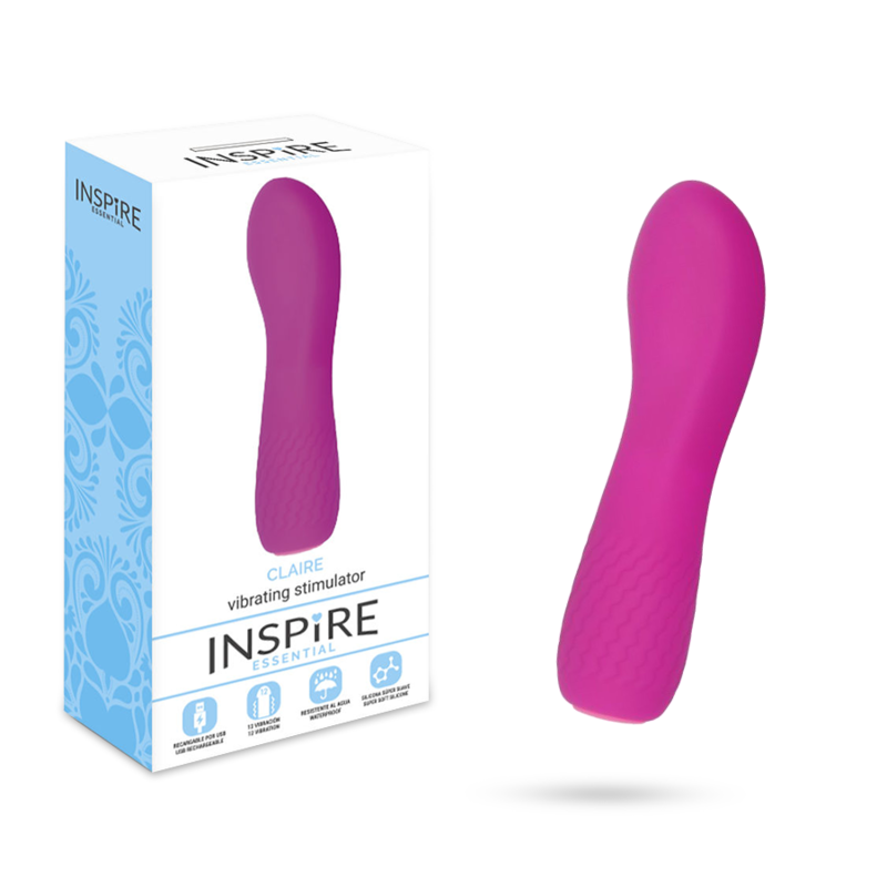 Inspire Essential Claire Lila Vibrationsstimulator Sexspielzeug