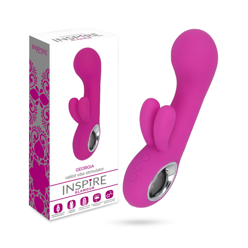 Inspire Glamour Georgia Multispeed-Vibrator G-Punkt-Dildo Sexspielzeug-Massagegerät für Erwachsene