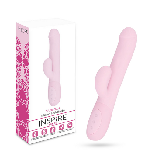 Inspire Sense Gabriella Rotation Vibration Kaninchen Sexspielzeug rosa G-Punkt-Stimulator für Frauen