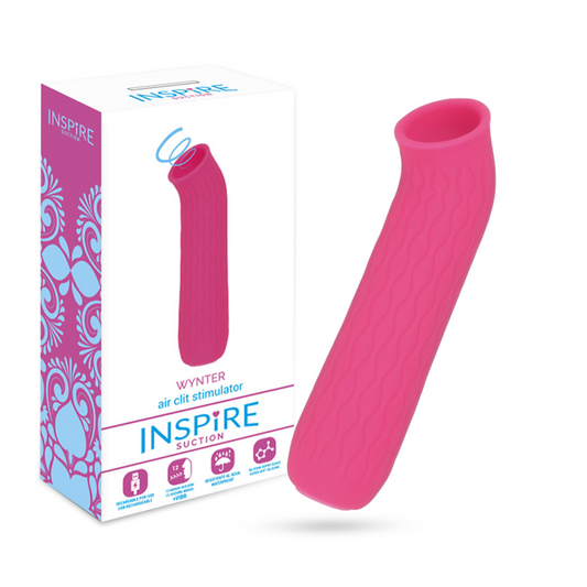 Inspire suction wynter air clit stimualtor pink sex toy sucking stimulator