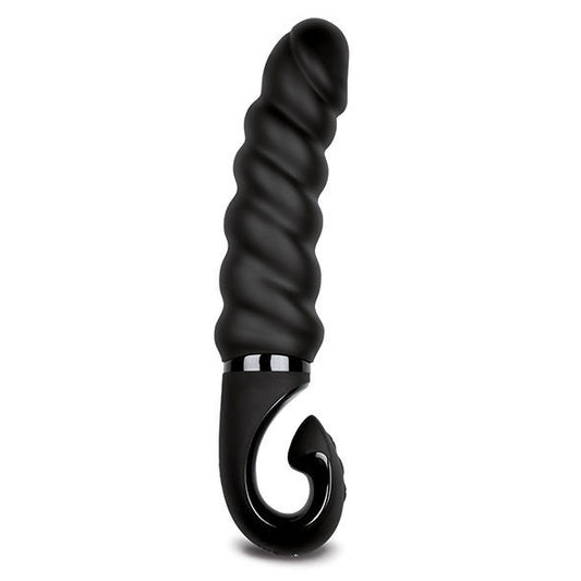 Fun toys gjack 2 dildo vibrator black sex toy easy and smart