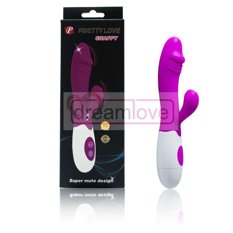 Vibrator pretty love flirtation snappy bunny sex toy dildo g-spot stimulation