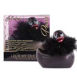 Sex toy waterproof massager paris vibrator duck black I rub my duckie 2.0