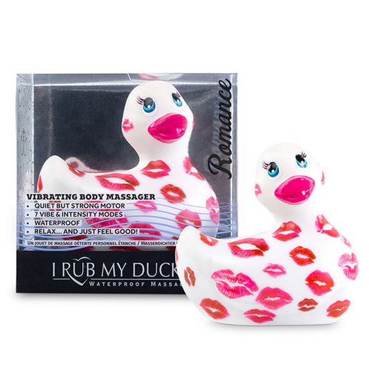 Romance vibrator duck white & pink I rub my duckie 2.0 sex toy body massage