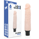 Loveclone finn autolubrificazione dong naturale vibratore realistico giocattolo del sesso con dildo da 21,2 cm