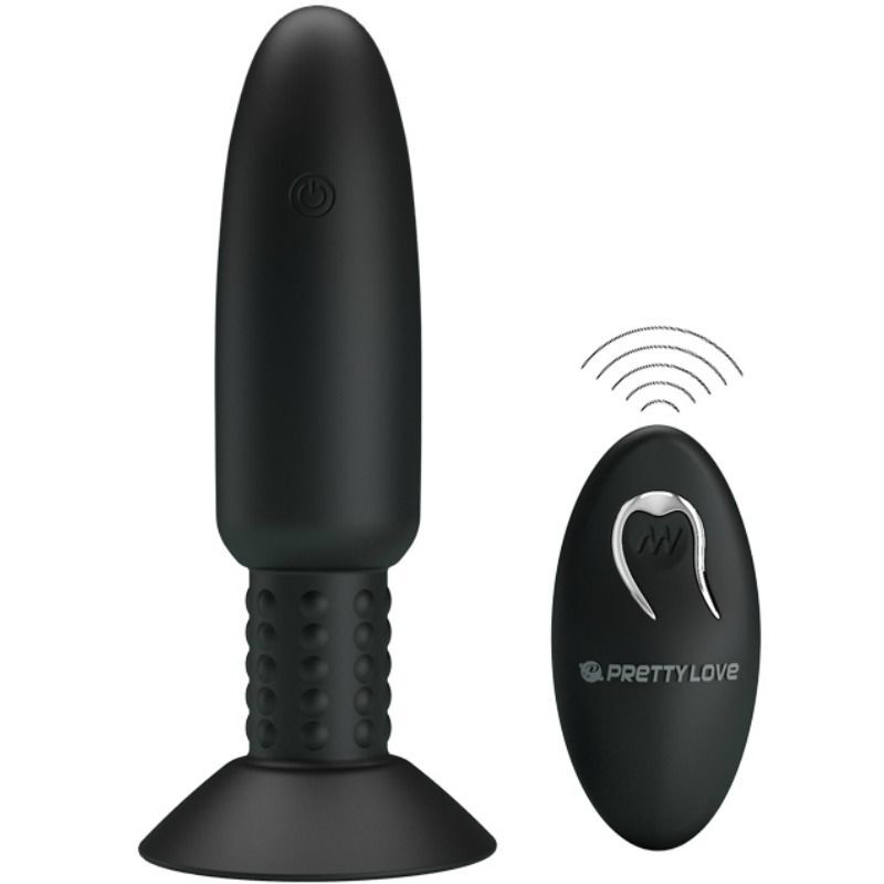 Pretty love bottom plug vibration rotation function sex toy anal plug remote control