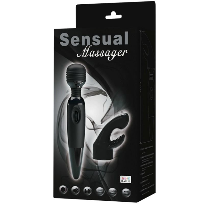 Baile sensual massager interchangeable head sex toy stimulation vibration